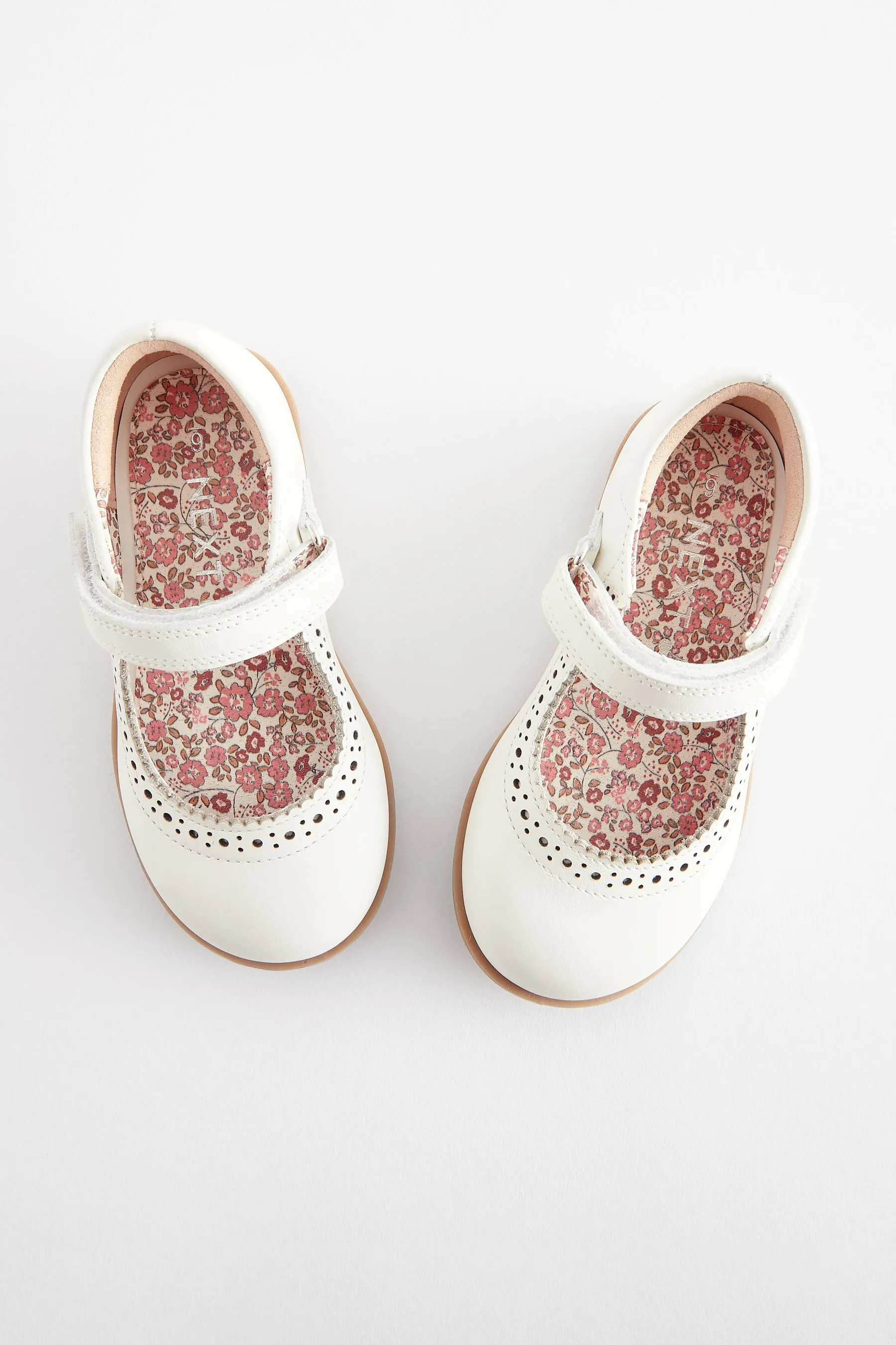 Scarpe brogue Mary Jane in pelle     